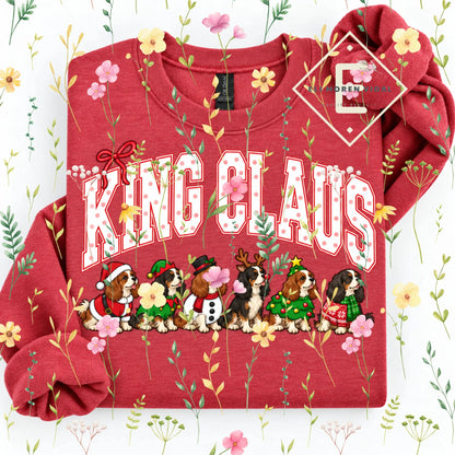 Christmas 30+ Dog Breed Sweatshirt | Merry Dogmas Holly Xmas Crewneck