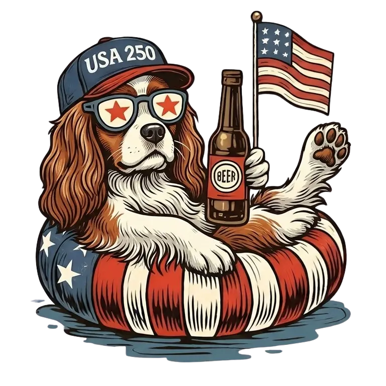 Comfort Colors® 250th Anniversary Dachshund 4th of July T-Shirt – Funny Patriotic Dog Lover Tee, Semiquincentennial USA 1776–2026 Shirt, Wiener Dog Independence Day Gift