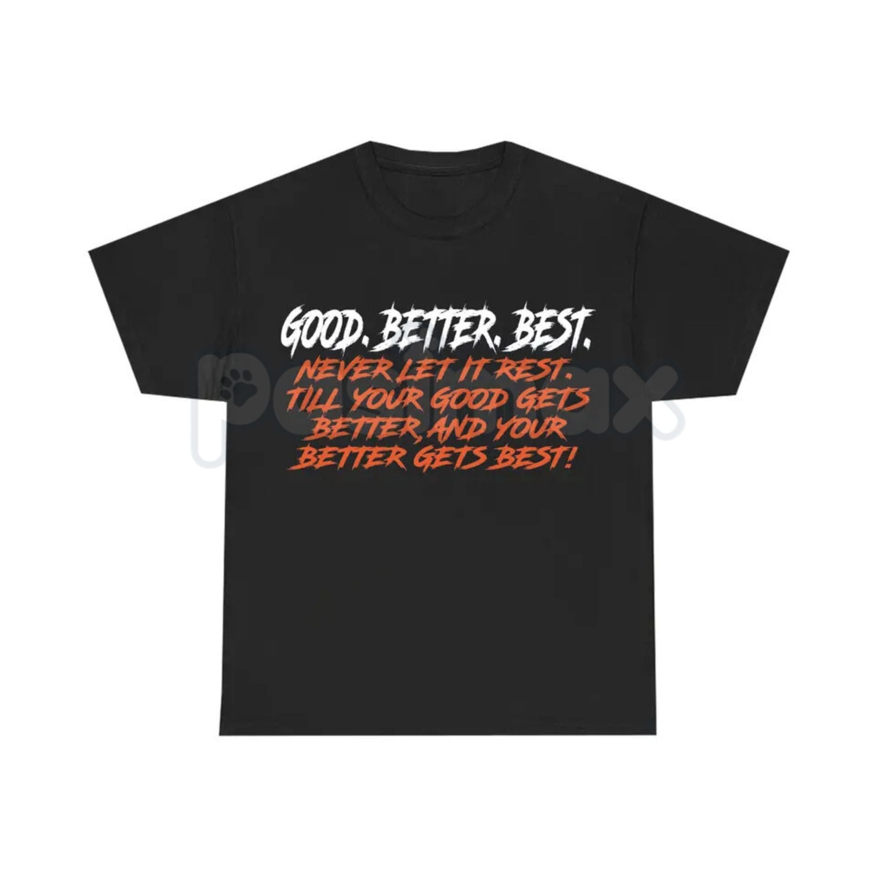Chicago Bears Good Better Best Motivational T-Shirt - NFL Fan Slogan Tee, Never Let It Rest Statement Apparel, Unisex Game Day Top-Pasimax
