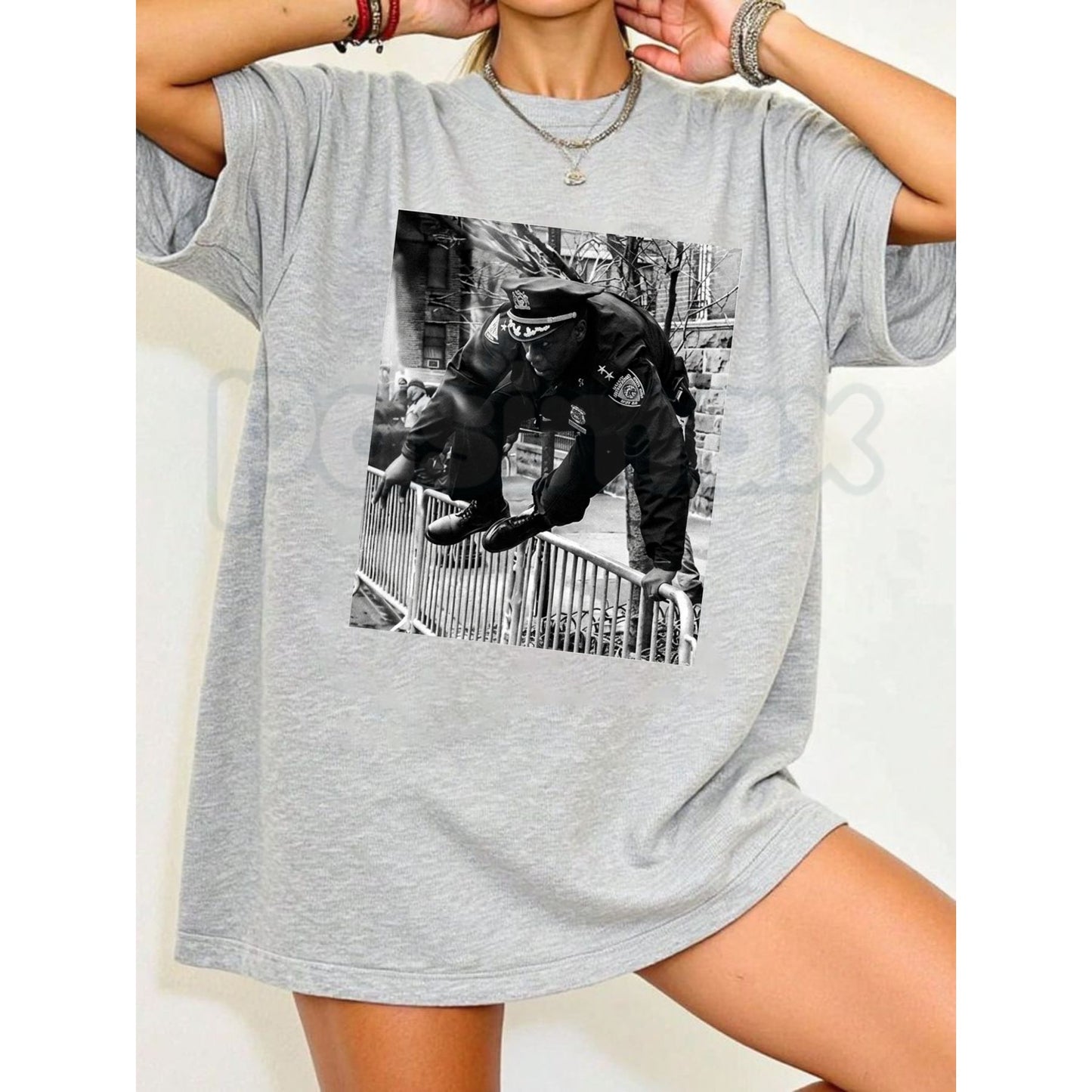 Chief Aaron Edwards American Hero T-Shirt - Honor & Legacy Memorial Graphic Tee, Premium 100% Cotton First Responder Tribute, Patriotic American Hero Apparel, Soft Lived-In Heavyweight Commemorative Top, Made in USA-Pasimax