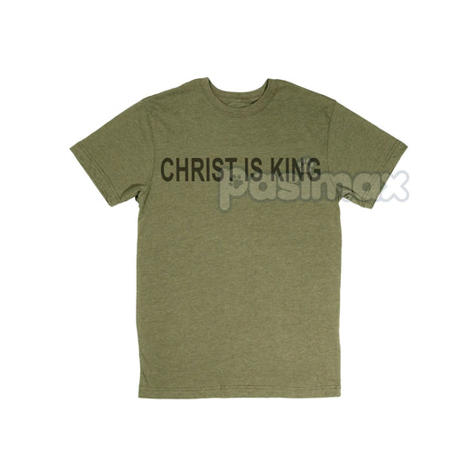 "Christ Is King" T-Shirt - Christian Faith Apparel, Religious Statement Tee-Pasimax