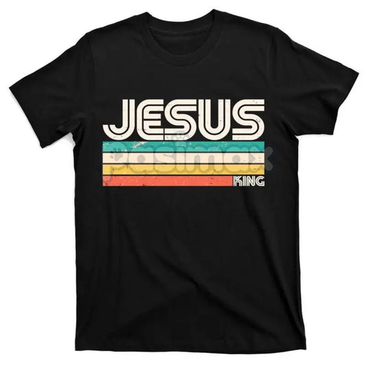 Classic Vintage Jesus Graphic Tee - Retro Faith Menswear Shirt, Timeless Statement Top-Pasimax