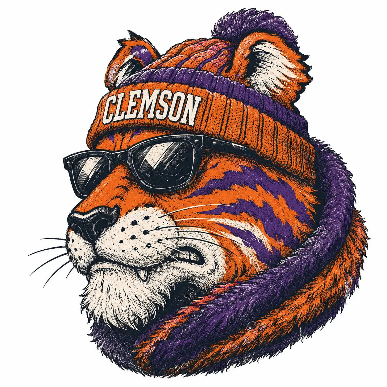 College Football Spirit Animal Sweatshirt | Game Day Mascot Graphic Pullover
