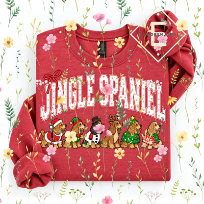 Christmas 30+ Dog Breed Sweatshirt | Merry Dogmas Holly Xmas Crewneck