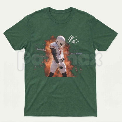 Colin Simmons Grotesque Sack Celly T-Shirt – College Football Defense Unisex Tee-Pasimax