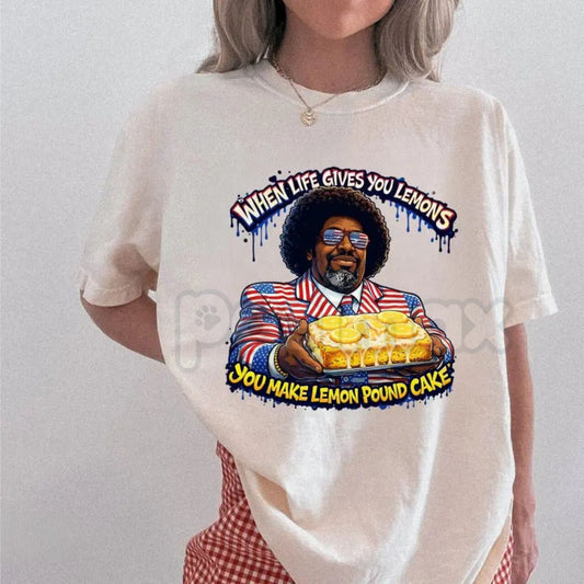 Comfort Colors® Afroman "Case Closed" Lemon Pound Cake T-Shirt – Funny Hip Hop Viral Graphic Tee, Sarcastic Lemon Cake Shirt, 2026 Retro Music Fan Gift-Pasimax