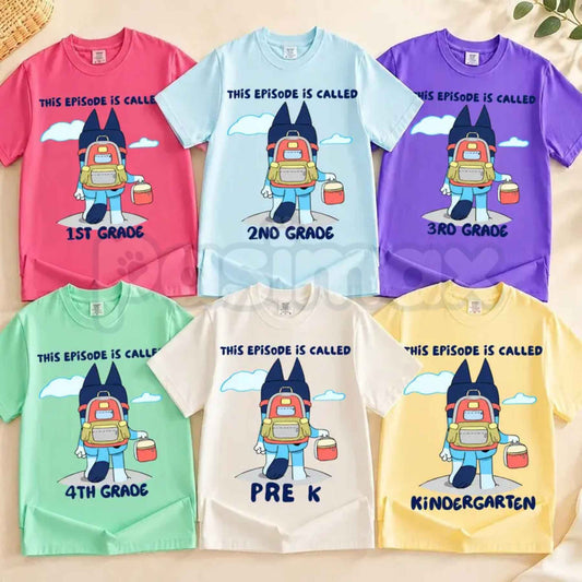 Comfort Colors® "Friends School" Back-to-School T-Shirt – Trendy Retro Graphic Tee, Back to School Unisex Top for Kids-Pasimax