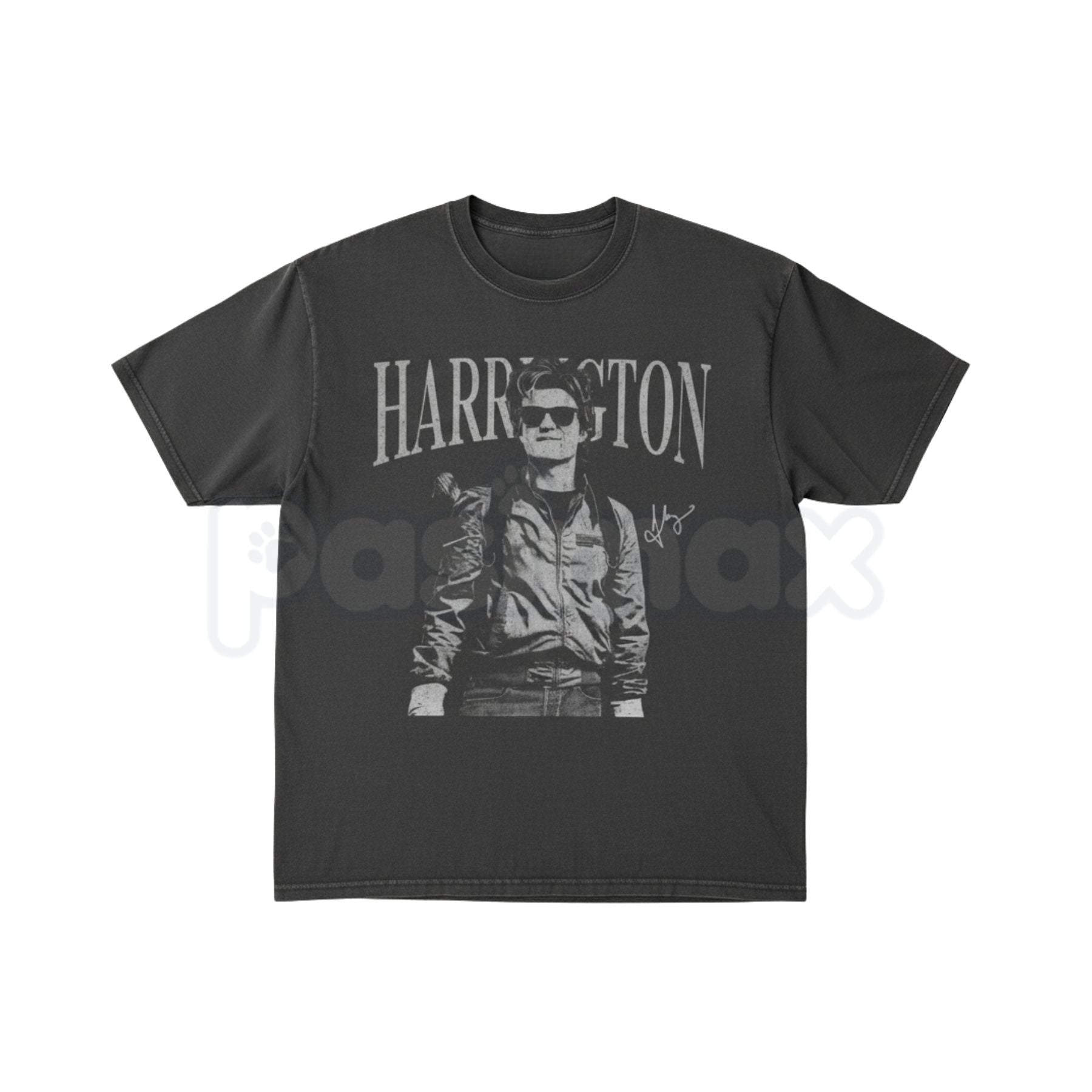 Comfort Colors® 'Harrington' Unisex Heavy Cotton T-Shirt – Custom Name Retro Graphic Tee, Vintage Style Comfort Shirt-Pasimax