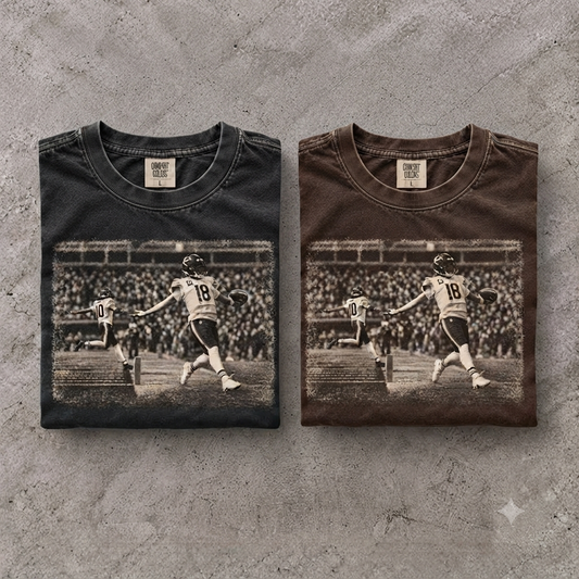 Comfort Colors® LB & CW Vintage Celebration T-School Game Day Graphic Tee – Custom Monogram & Anniversary Unisex Top & Gift-Pasimax