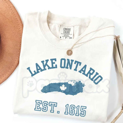 Comfort Colors® Lake Ontario Anti-Trump T-Shirt – Political Protest Graphic Tee, Activist Great Lakes Unisex Top-Pasimax