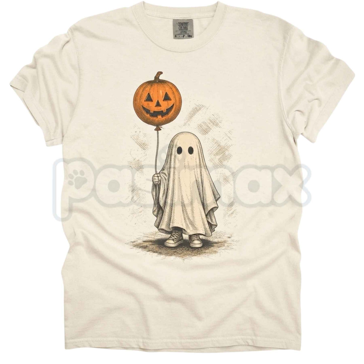 Comfort Colors® Lonely Ghost Halloween T-Shirt – Vintage Spooky Aesthetic Graphic Tee, Retro Cute Lonely Ghost Unisex Top-Pasimax