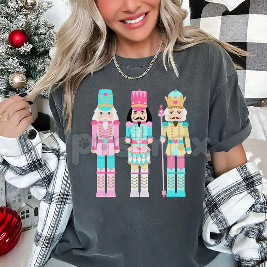 Comfort Colors® Nutcracker "Land of Sweets" T-Shirt – Retro Holiday Performance Tee, Cozy Dancer Gift-Pasimax