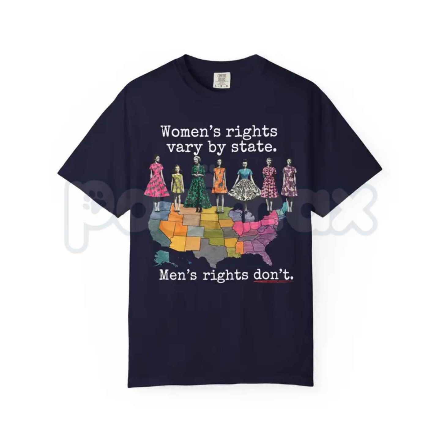 Comfort Colors® Smash The Patriarchy T-Shirt – Feminist Protest Graphic Tee, Vintage Equal Rights Unisex Top-Pasimax