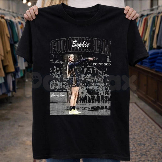 Comfort Colors® Sophie Cunningham Basketball T-Shirt – Retro 90s Vintage Style Women’s Hoops Graphic Tee, Aesthetic Basketball Star Fan Unisex Top-Pasimax