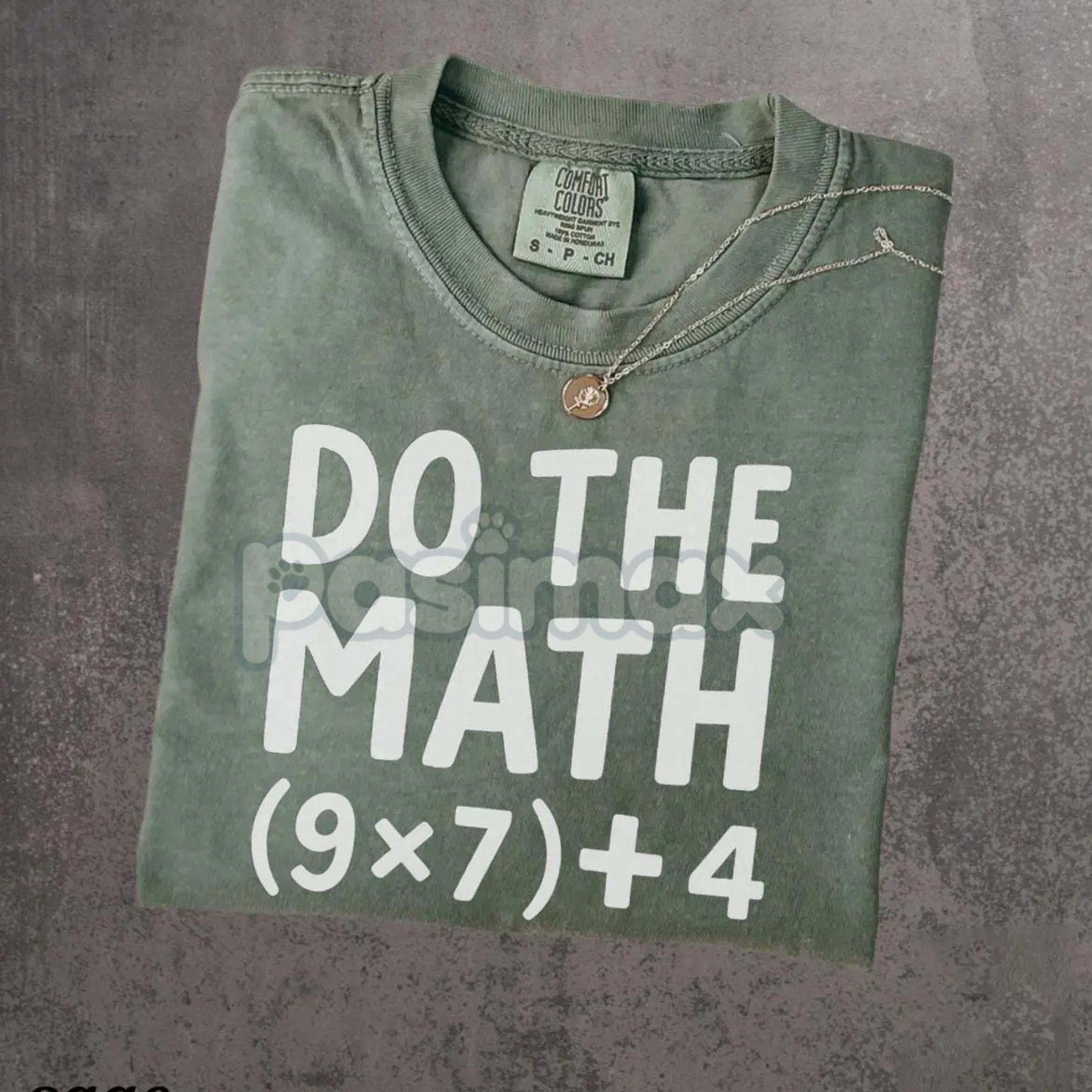 Comfort Colors® Vintage Math Meme T-Shirt – '67 Problem Solver' Funny Teacher Shirt, Retro Classroom Humor Gift-Pasimax