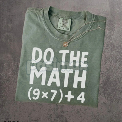 Comfort Colors® Vintage Math Meme T-Shirt – '67 Problem Solver' Funny Teacher Shirt, Retro Classroom Humor Gift-Pasimax
