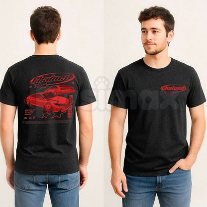 Common Traffic Mafia "Chained V1" Tee Shirt – Underground Automotive Streetwear Graphic Tee-Pasimax