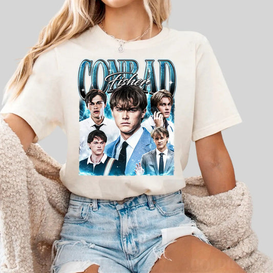 Conrad Fisher SITP Vintage T-Shirt - Unisex The Summer I Turned Pretty Fan Apparel, Best Gift 2025-Pasimax