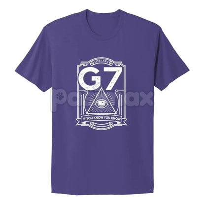 Conscious Design Group 7 T-Shirt - Unisex Cosmic Third-Eye Graphic, Infused with Clear Quartz Intention, Modern Spiritual Wear-Pasimax