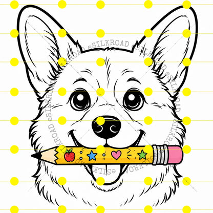 Comfort Colors® Dog Breeds Back-to-School T-Shirt – Retro First Day of School Pet Lover Graphic Tee, Vintage Educator Unisex Top