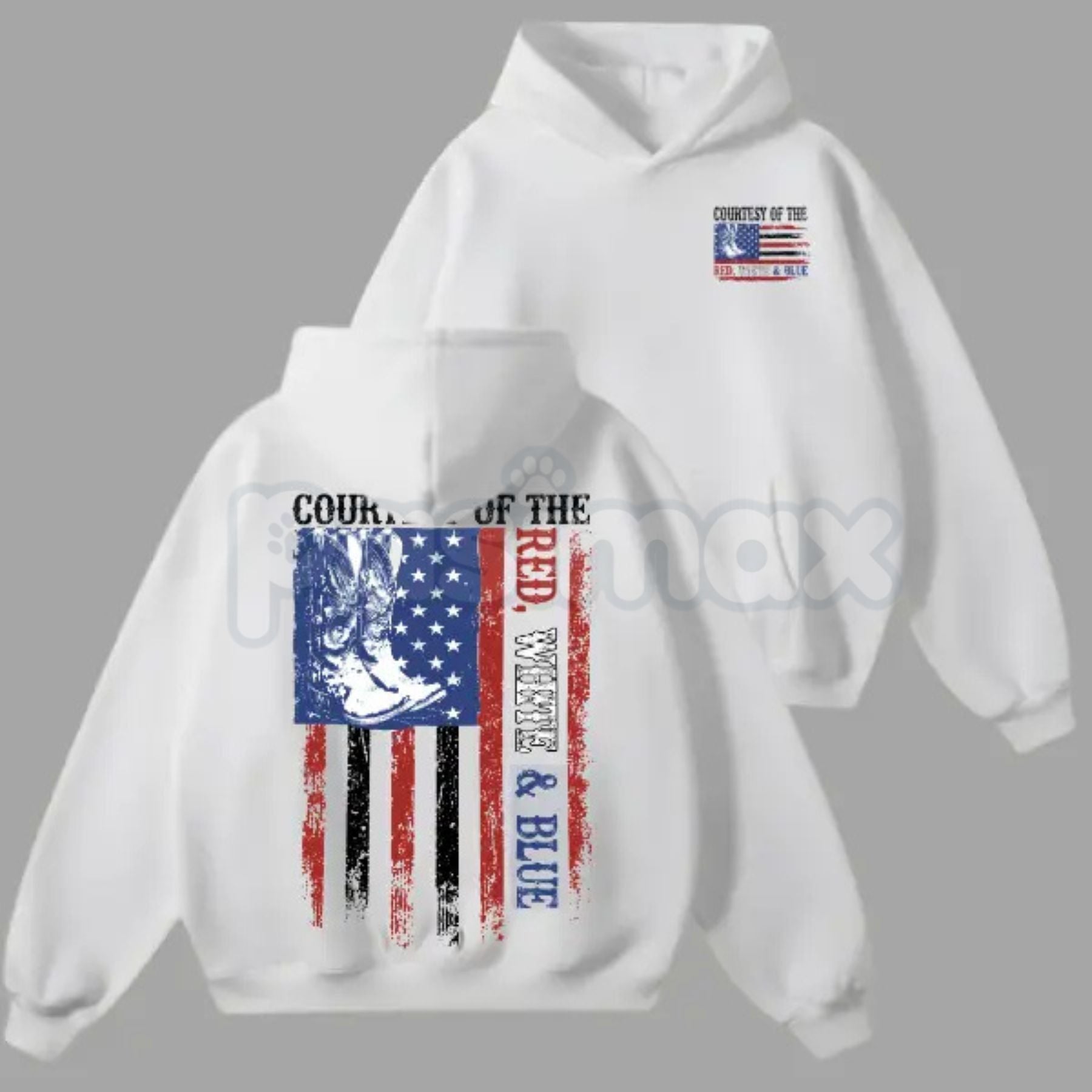 Courtesy of Red White and Blue 250th Anniversary Hoodie – 2026 USA Semiquincentennial Patriotic Pullover, Toby Keith Inspired American Flag Graphic-Pasimax