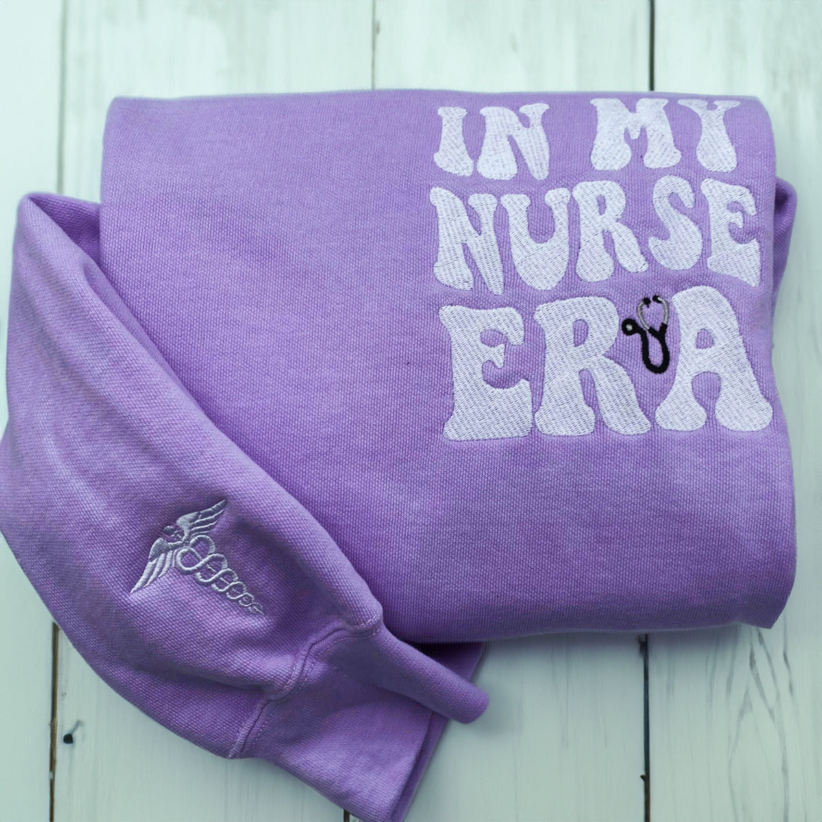 Custom Embroidered In My Nurse Era Sweatshirt, Best Nurse Gift Ideas