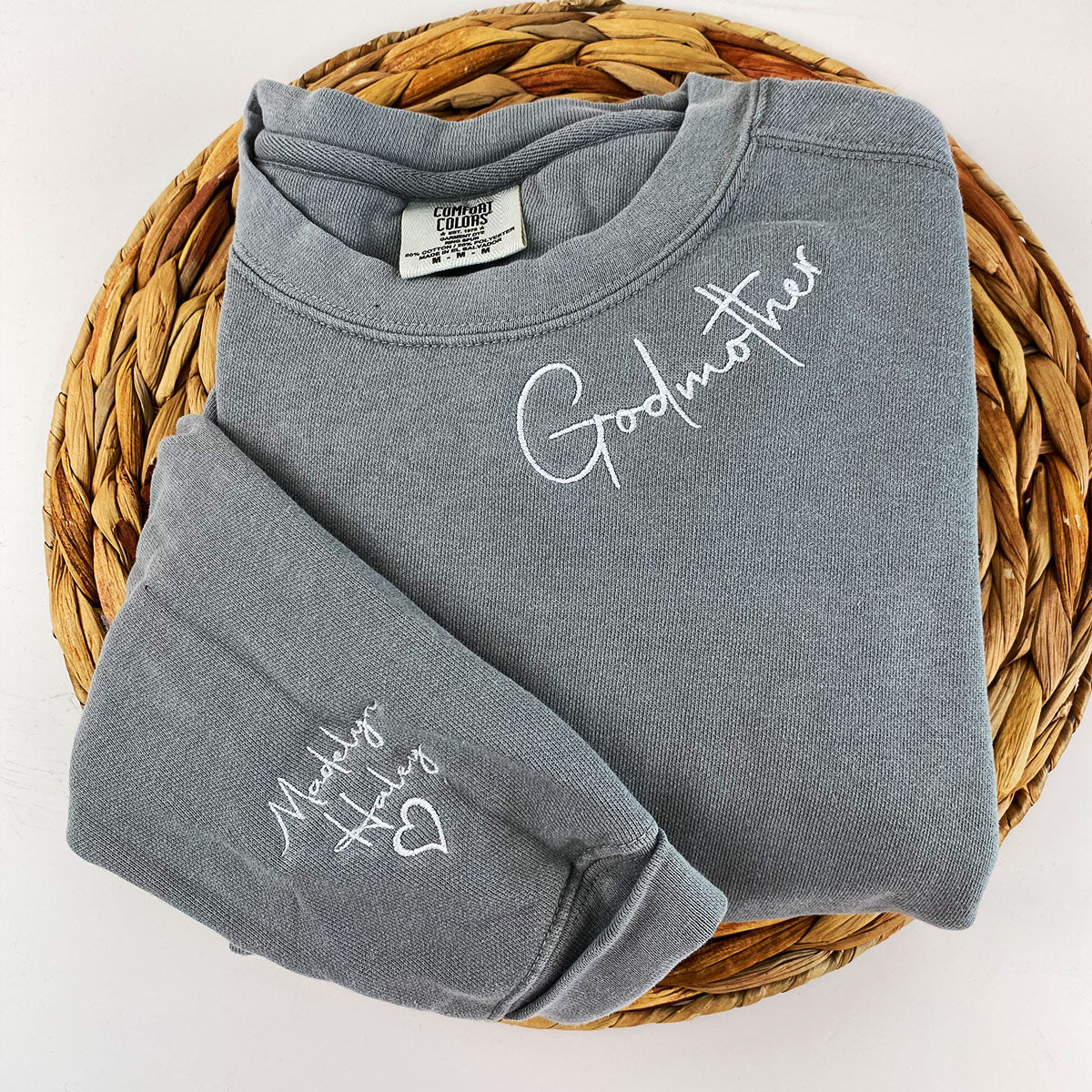 Custom Embroidered Mama Sweatshirt, Mother's Day Gift for Mom