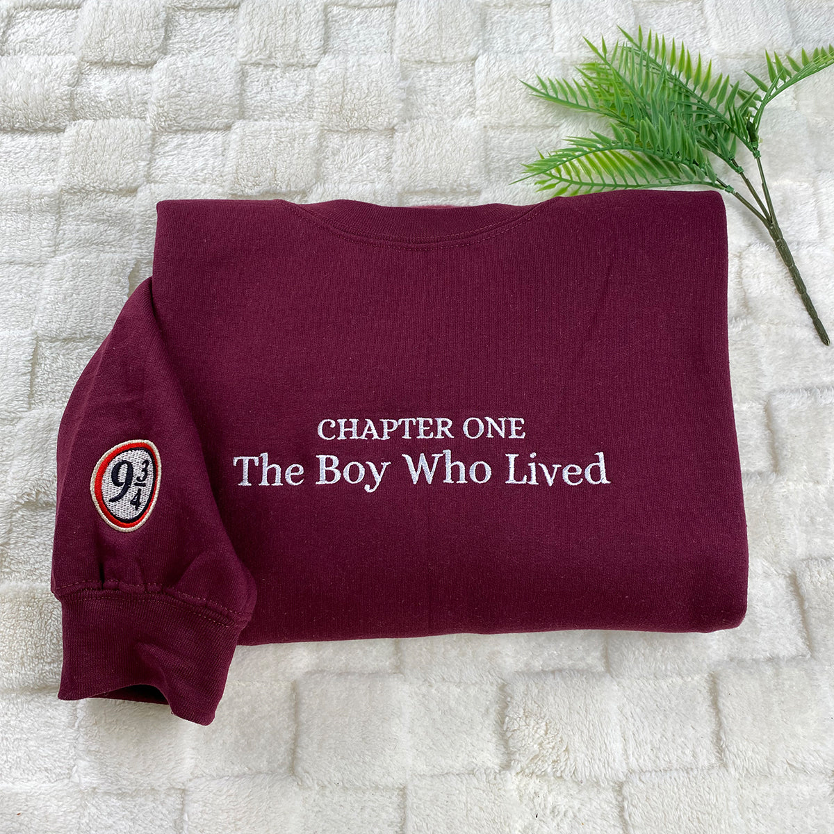 Custom Embroidered Sweatshirts & Hoodies - Personalized Book Chapter for Book Lovers