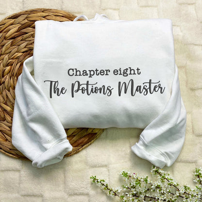 Custom Embroidered Sweatshirts & Hoodies - Personalized Book Chapter for Book Lovers