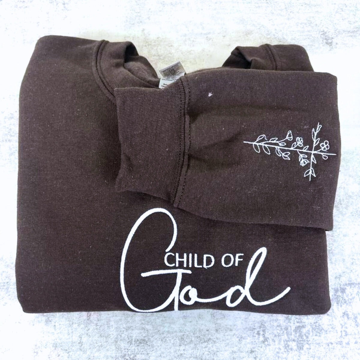 Custom Embroidered Sweatshirts & Hoodies - Personalized Child of God for Christians