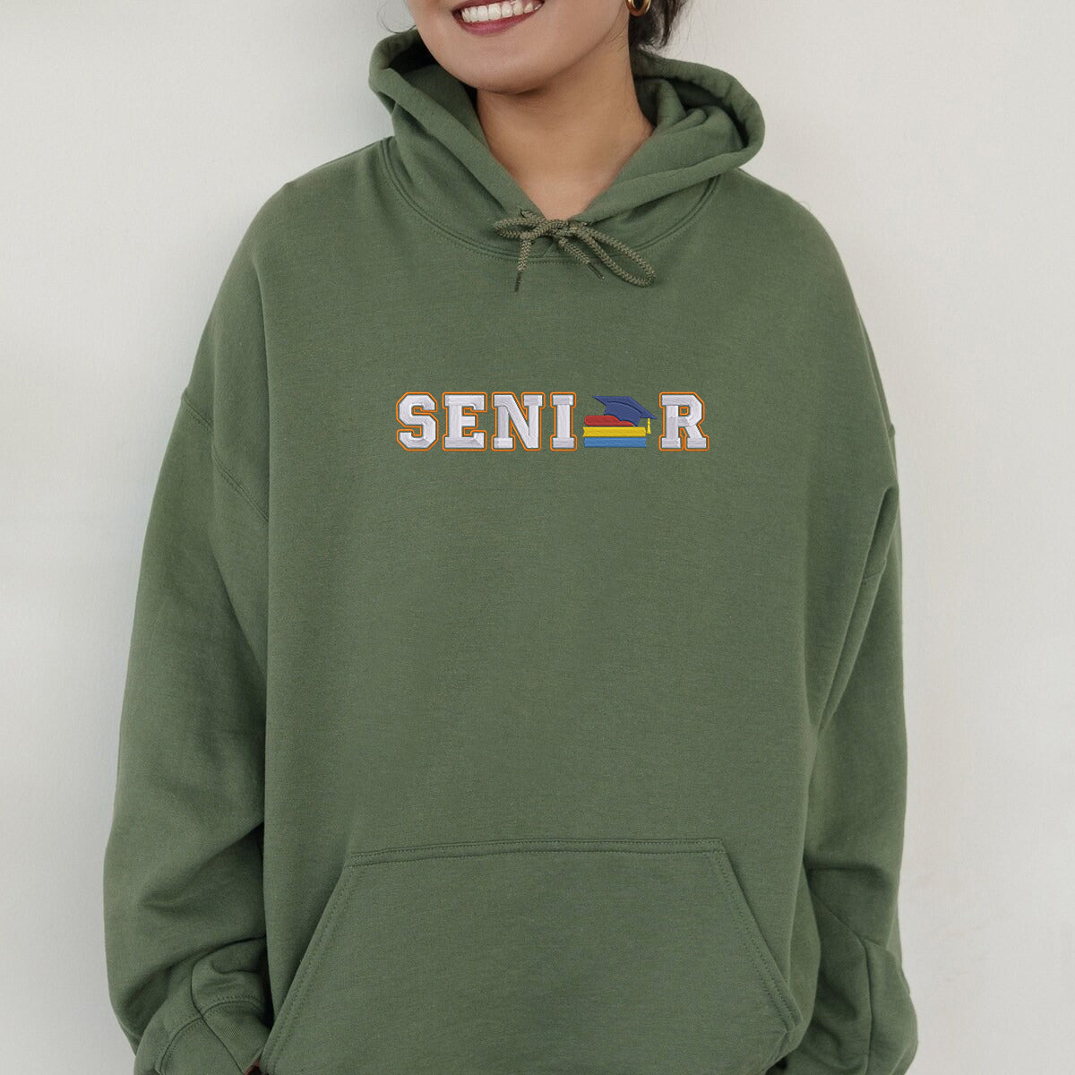 Custom Embroidered Sweatshirts & Hoodies - Personalized College Years for Students