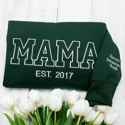 Custom Embroidered Sweatshirts & Hoodies - Personalized Custom Text