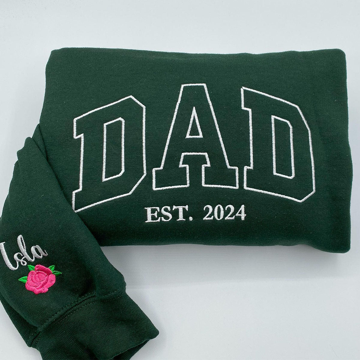 Custom Embroidered Sweatshirts & Hoodies - Personalized Custom Text