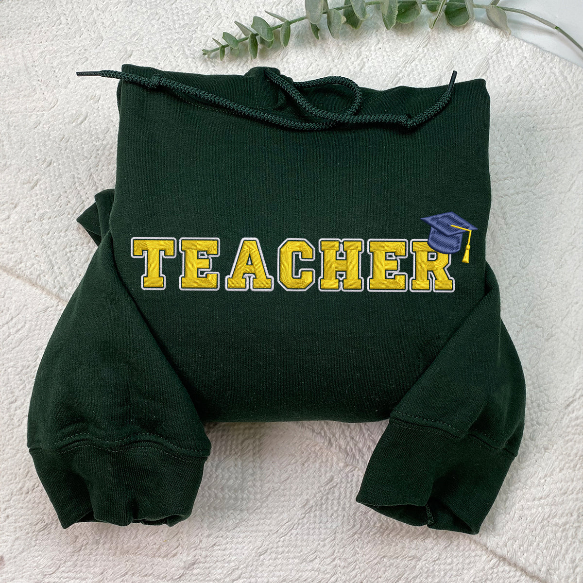 Custom Embroidered Sweatshirts & Hoodies - Personalized Gift for Teacher