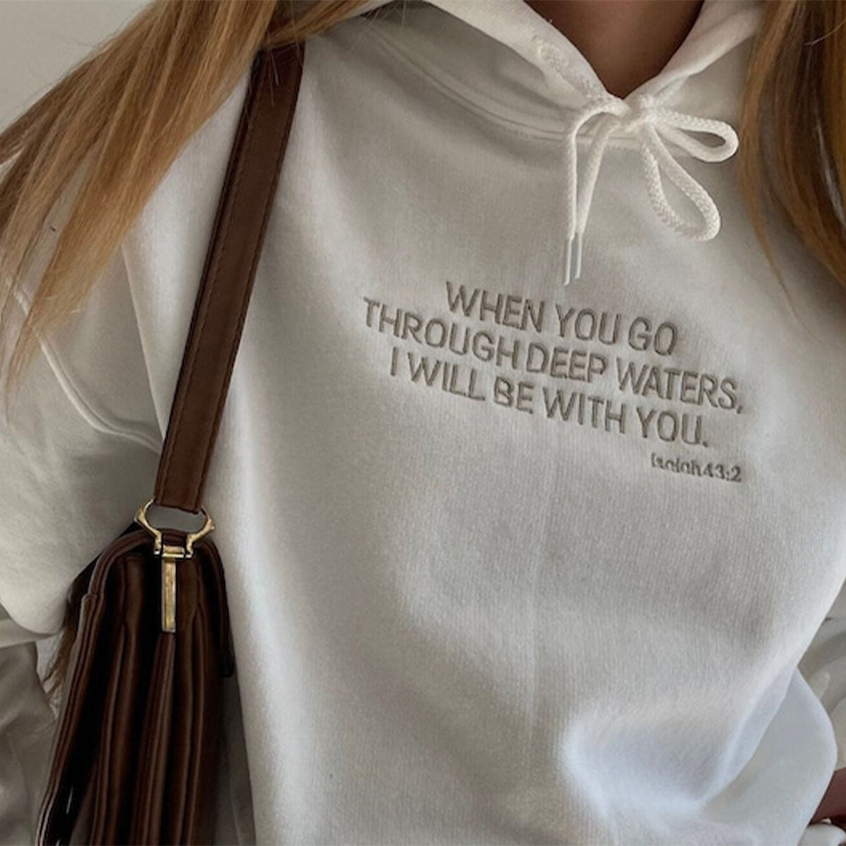 Custom Embroidered Sweatshirts & Hoodies - Personalized Jesus Loves You for Christians