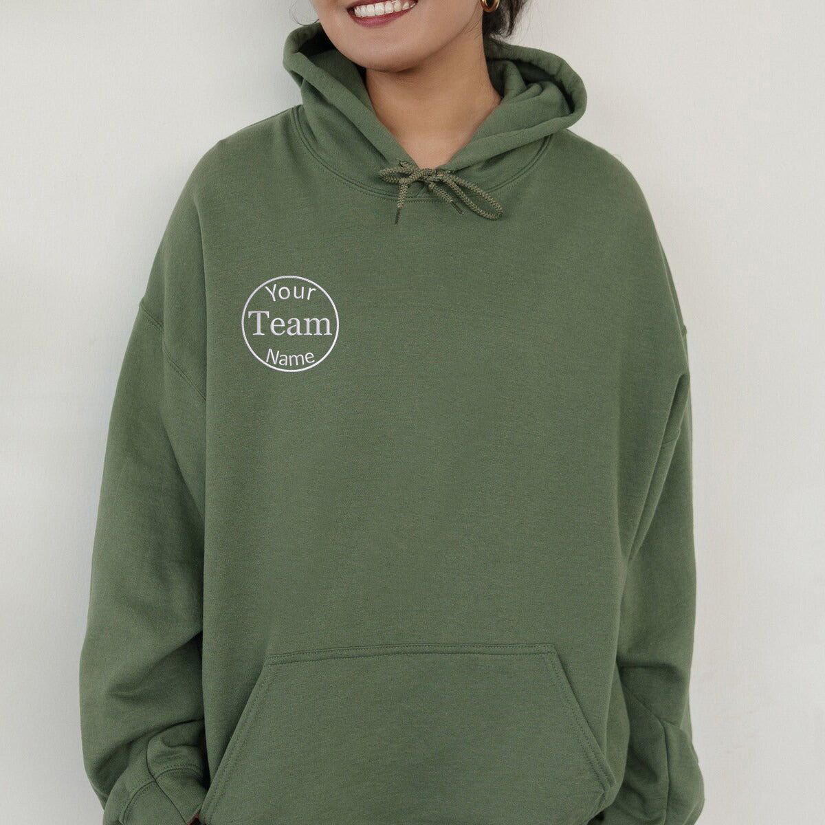 Custom Embroidered Sweatshirts & Hoodies - Personalized Logo for Group, Team, Club