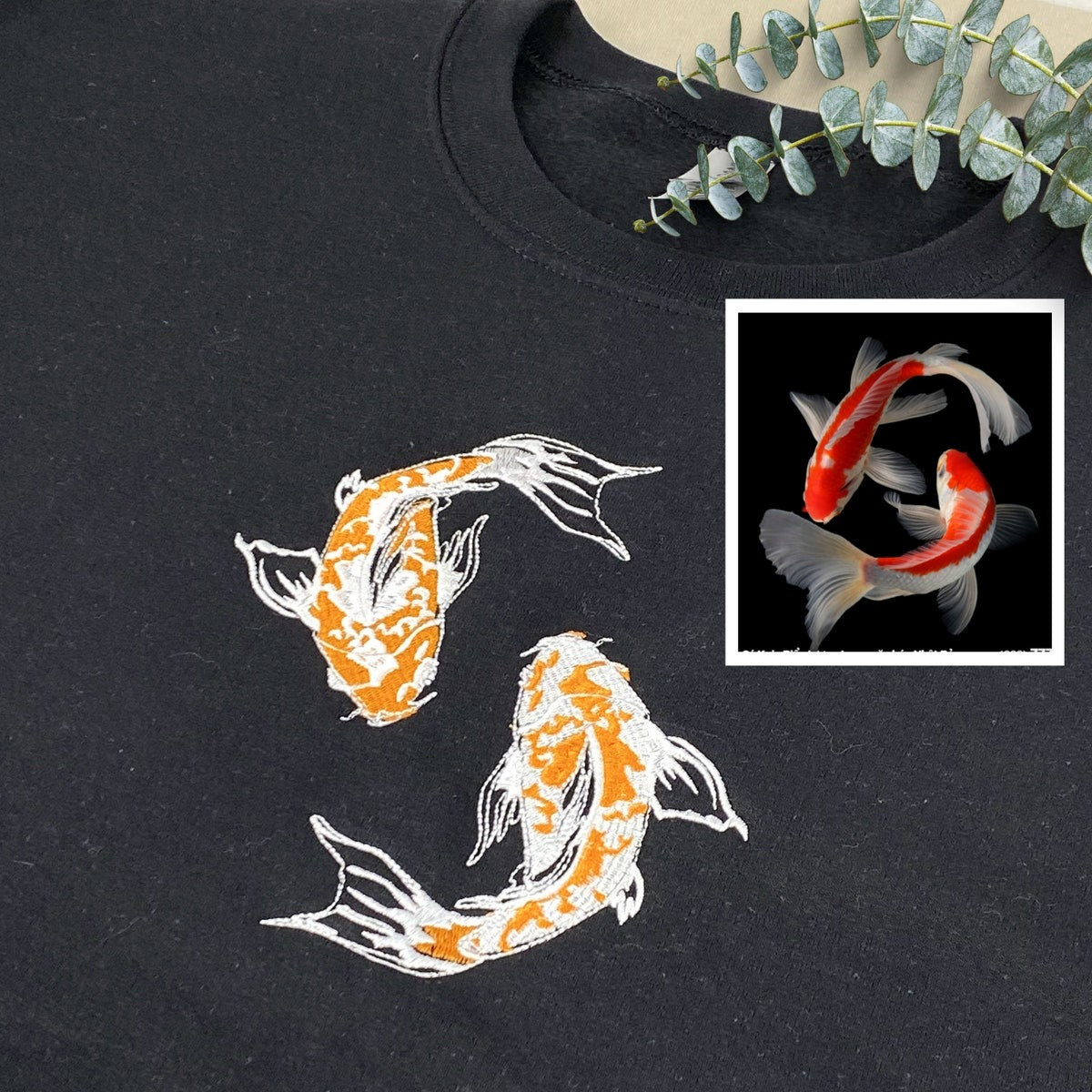 Custom Embroidered Pet Portrait Hoodie From Photo, Animals Sweatshirt, Dog Cat Bird Fish Horse, Special Gift For Pet Lovers