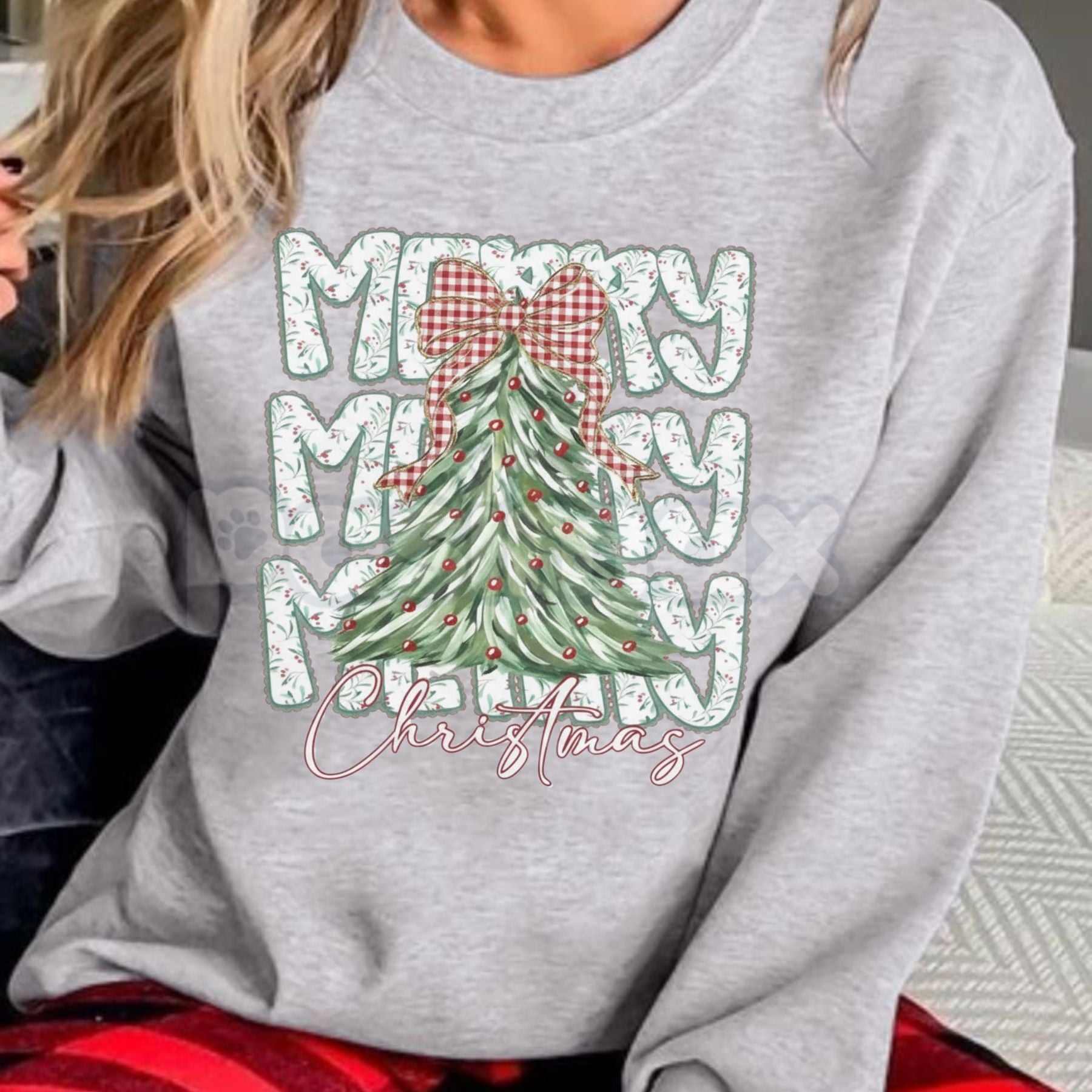 Cute Floral Christmas Sweatshirt | Delicate Botanical Holiday Jumper | Cottagecore Aesthetic Xmas Crewneck | Cozy Flower Gift-Pasimax
