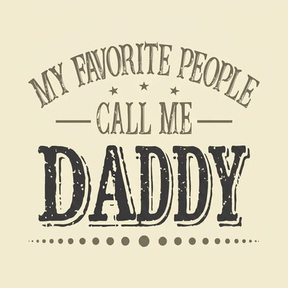 Comfort Colors® Custom "My Favorite People Call Me Papa" T-Shirt – Personalized Dad Graphic Tee, Aesthetic Retro Father's Day Gift Top