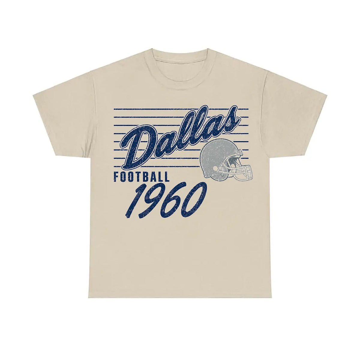 Vintage 90s All Teams Football Sand T-Shirt – Retro Game Day Unisex Tee