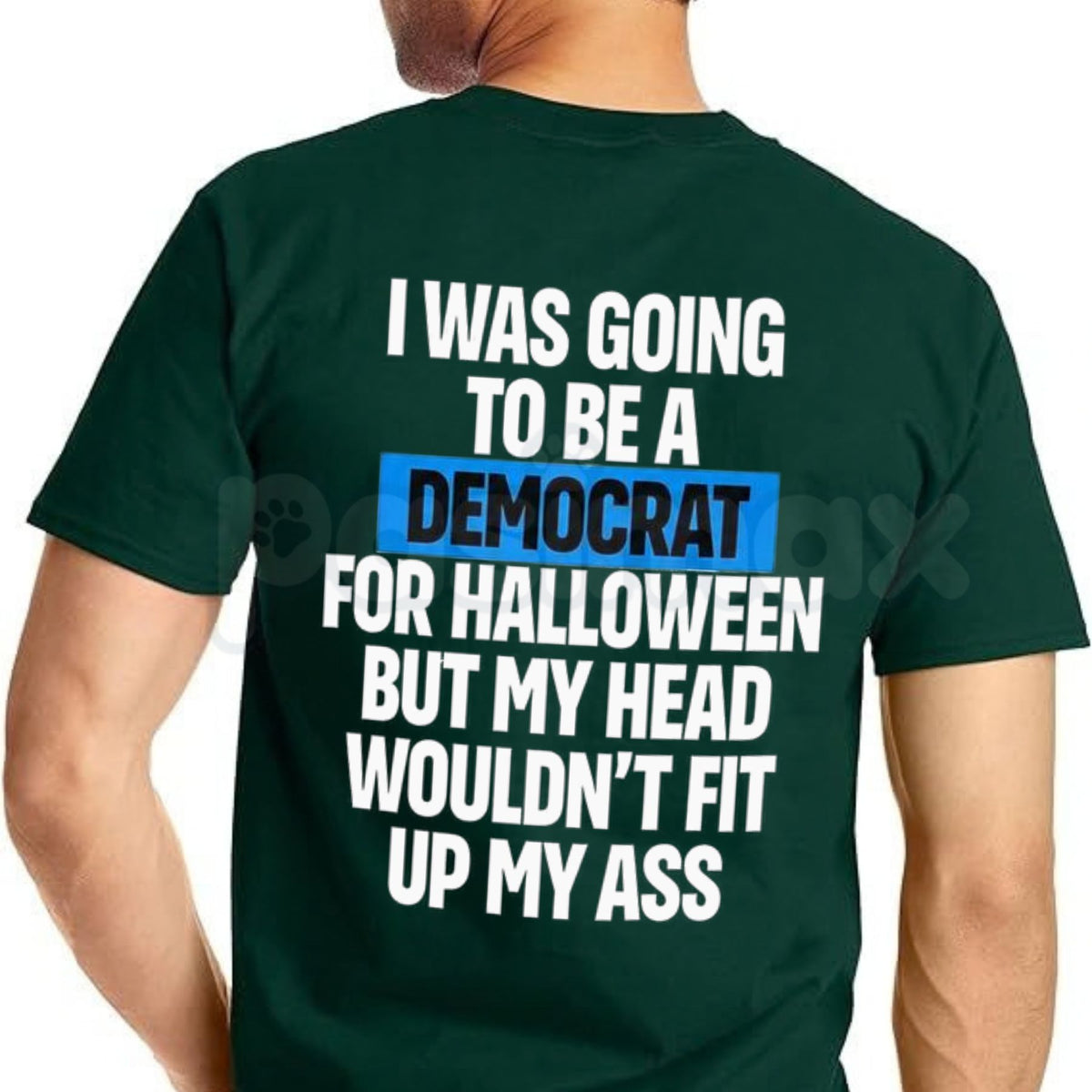 Democrat Halloween Costume T-Shirt – Funny Anti-Democrat Political Satire Tee-Pasimax