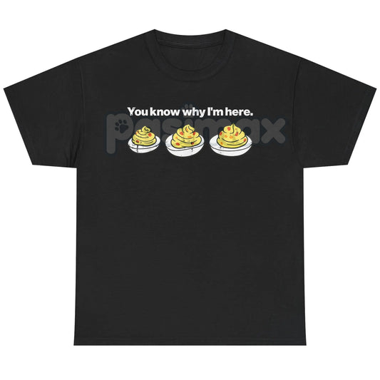 Deviled Eggs MVP Thanksgiving T-Shirt - Holiday Feast Appreciation Tee, Unisex Cotton Appetizer Top-Pasimax