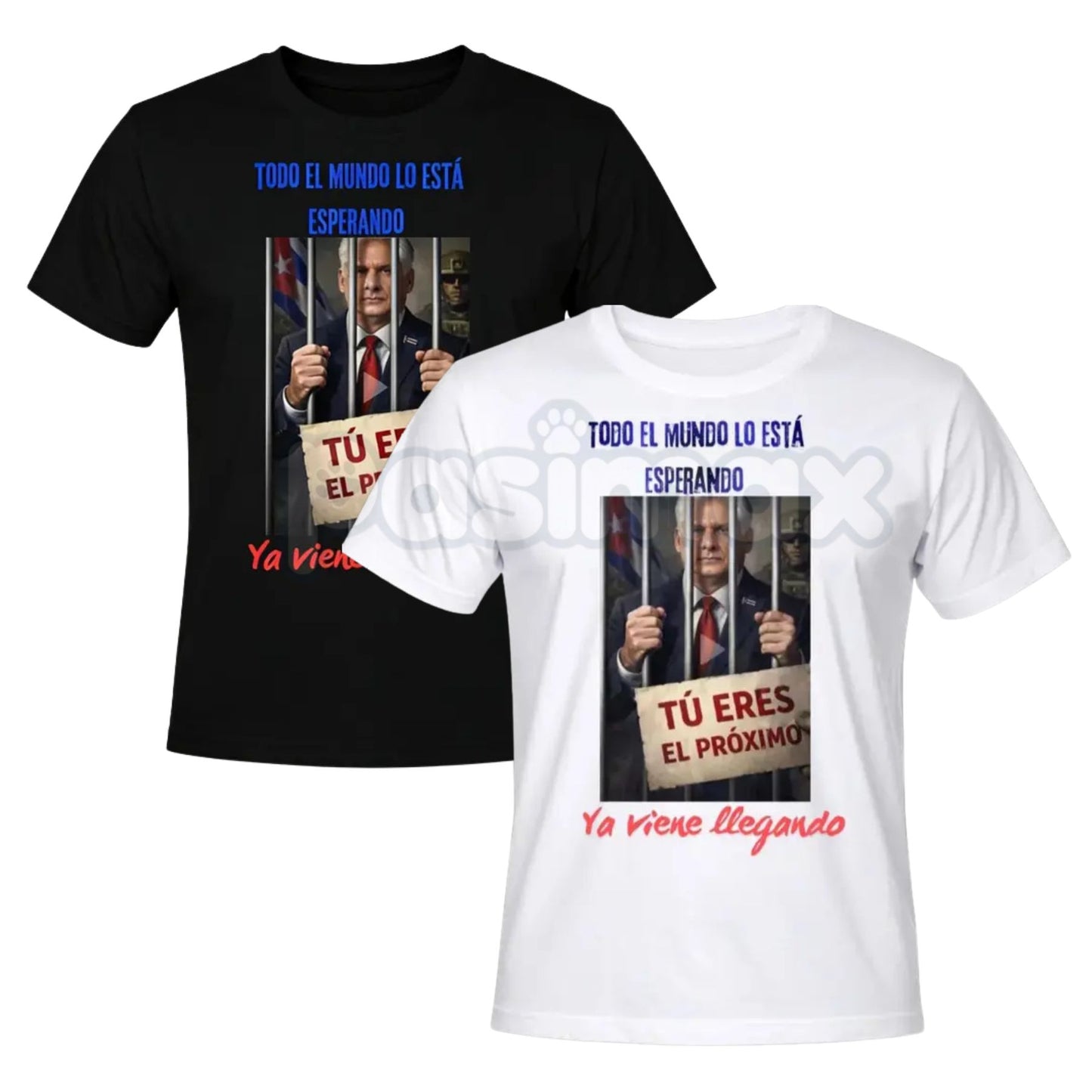 Diaz-Canel El Próximo T-Shirt - Cuban Politics Graphic Streetwear, Miguel Díaz-Canel Political Statement Shirt, Premium Heavyweight Shortsleeve Crewneck, Casual Activist Apparel, Modern Cuba History Graphic Top-Pasimax