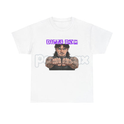 "Dirty Dom" Trendy T-Shirt - WWE Dominik Mysterio Graphic Tee, Funny Wrestling Slogan Shirt, Unisex Sports Entertainment Apparel-Pasimax