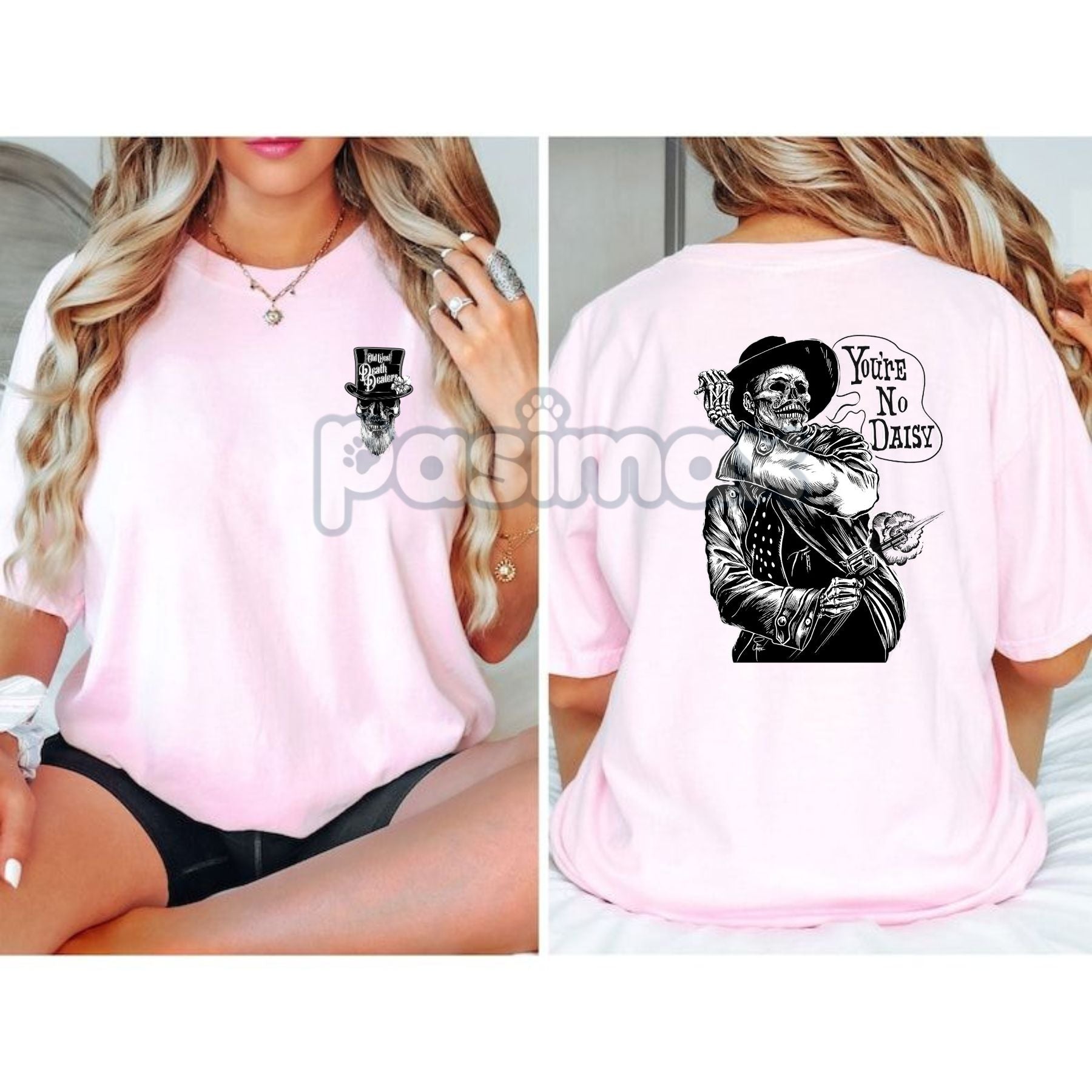 Doc Holliday "No Daisa" T-Shirt - 90s Vintage Tactical Apparel, Classic American Style Gift-Pasimax