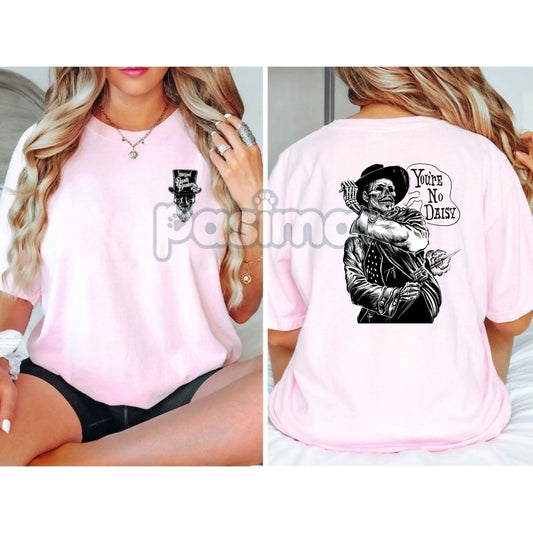 Doc Holliday "No Daisa" T-Shirt - 90s Vintage Tactical Apparel, Classic American Style Gift-Pasimax