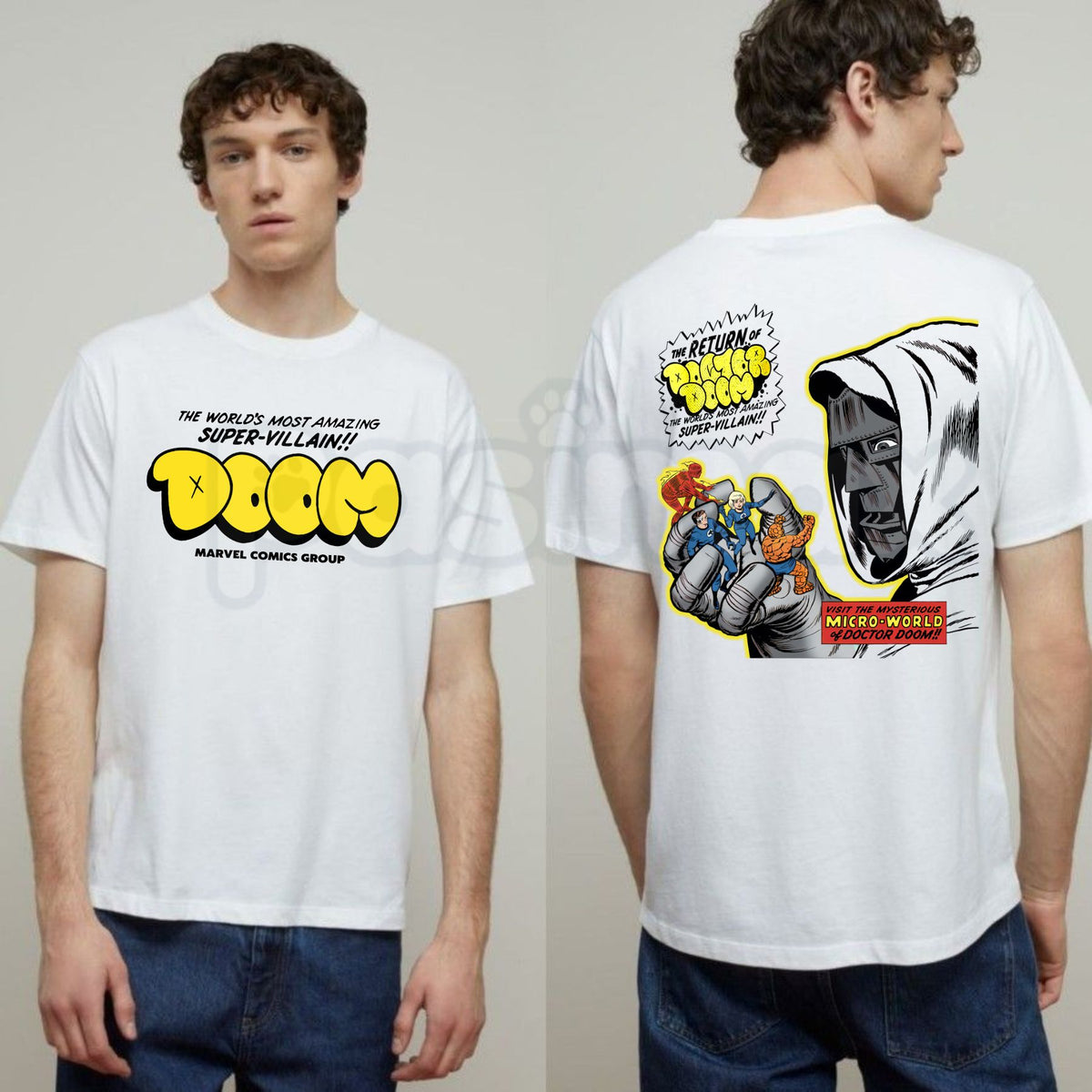 Doctor Doom Genius Ruler T-Shirt – Marvel Latveria Monarch Graphic Tee-Pasimax