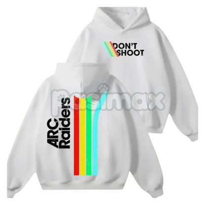 Don’t Shoot ARC Gaming 2-Side Hoodie – First Responder Roleplay Statement Pullover, Unique Gaming Apparel, Unisex-Pasimax