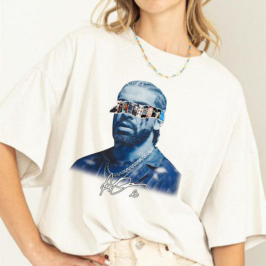 Drake Graphic Tee - Iconic Rap Hip-Hop Shirt, Unisex Cotton Concert Style-Pasimax