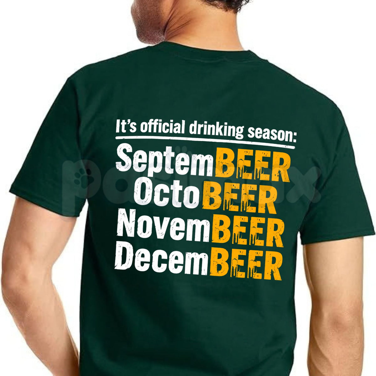 Drinking Season Beer Lover T-Shirt – Funny Summer Craft Beer Alcohol Graphic Tee-Pasimax